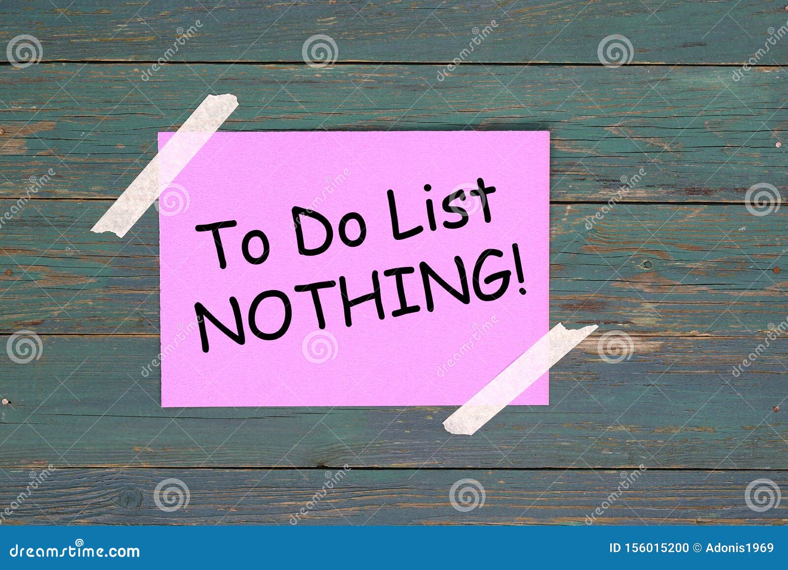 To do list nothing stock illustration. Illustration of list 156015200
