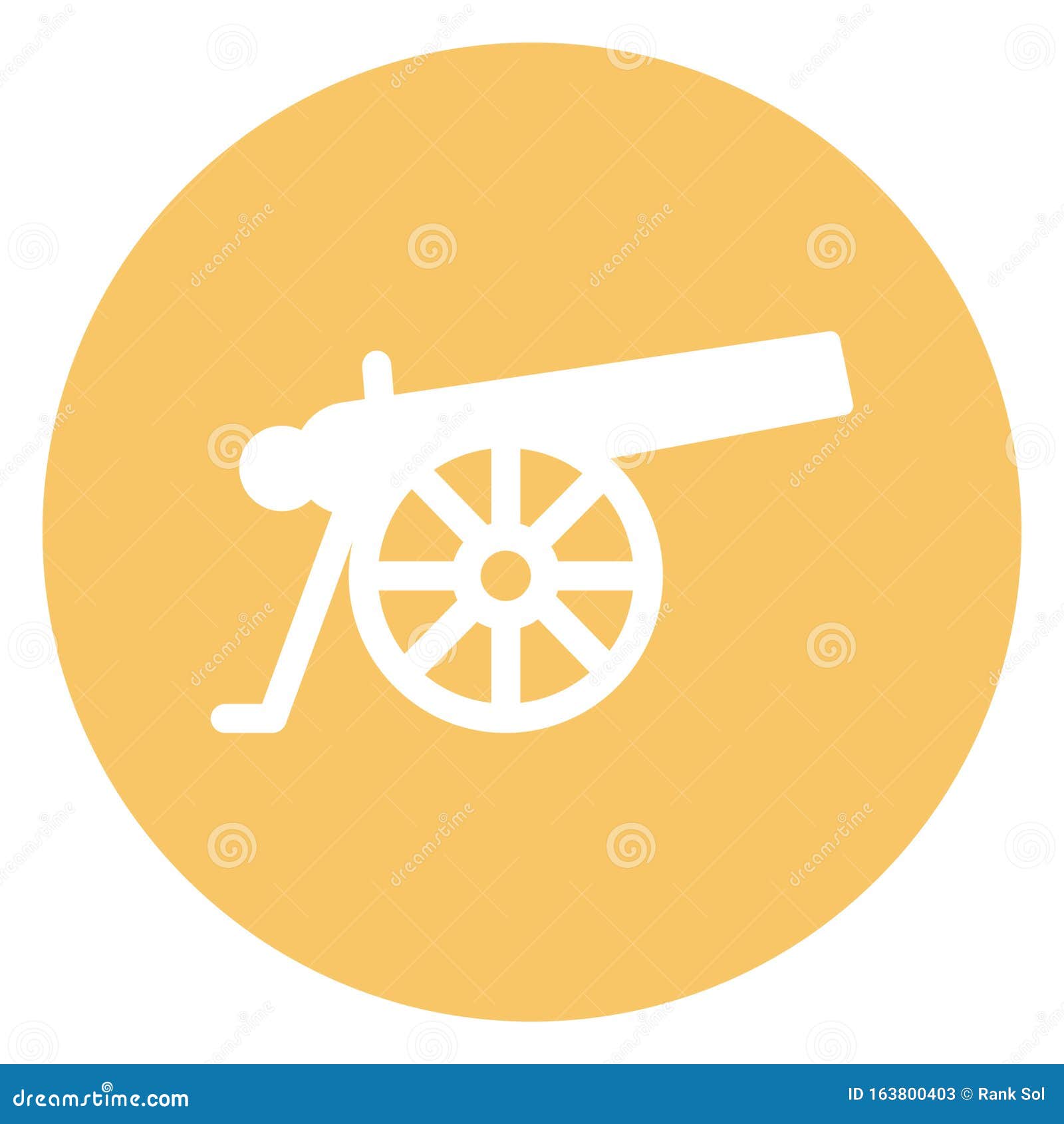 Bombard Isolated Vector Icon Which Can Easily Modify or Edit Stock