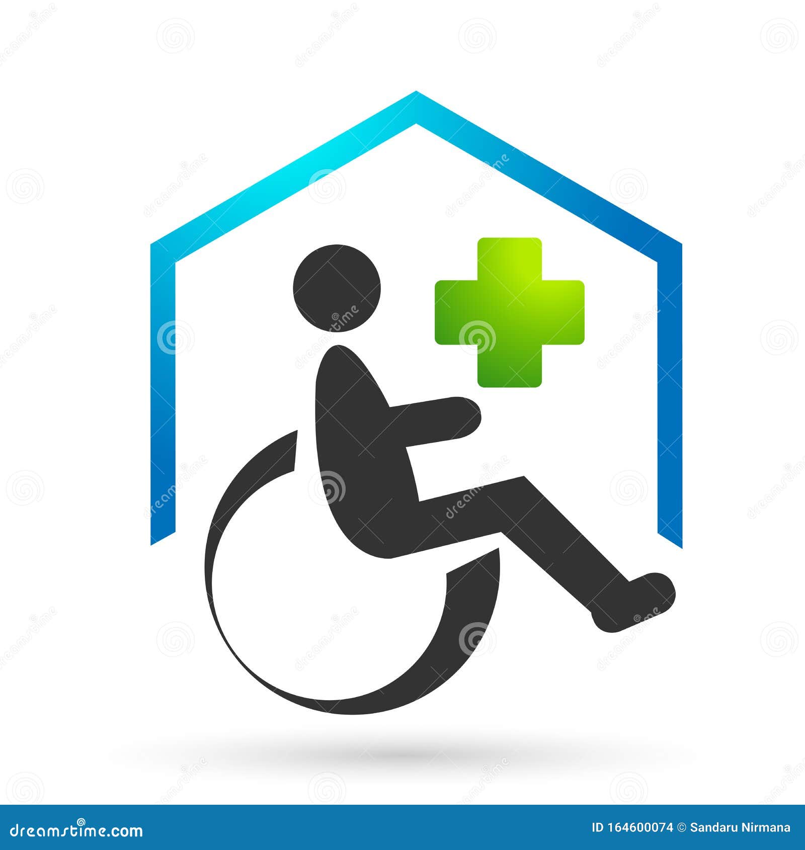 Download Disabled Care Logo Medical Health Clinic Home Icon Logo ...