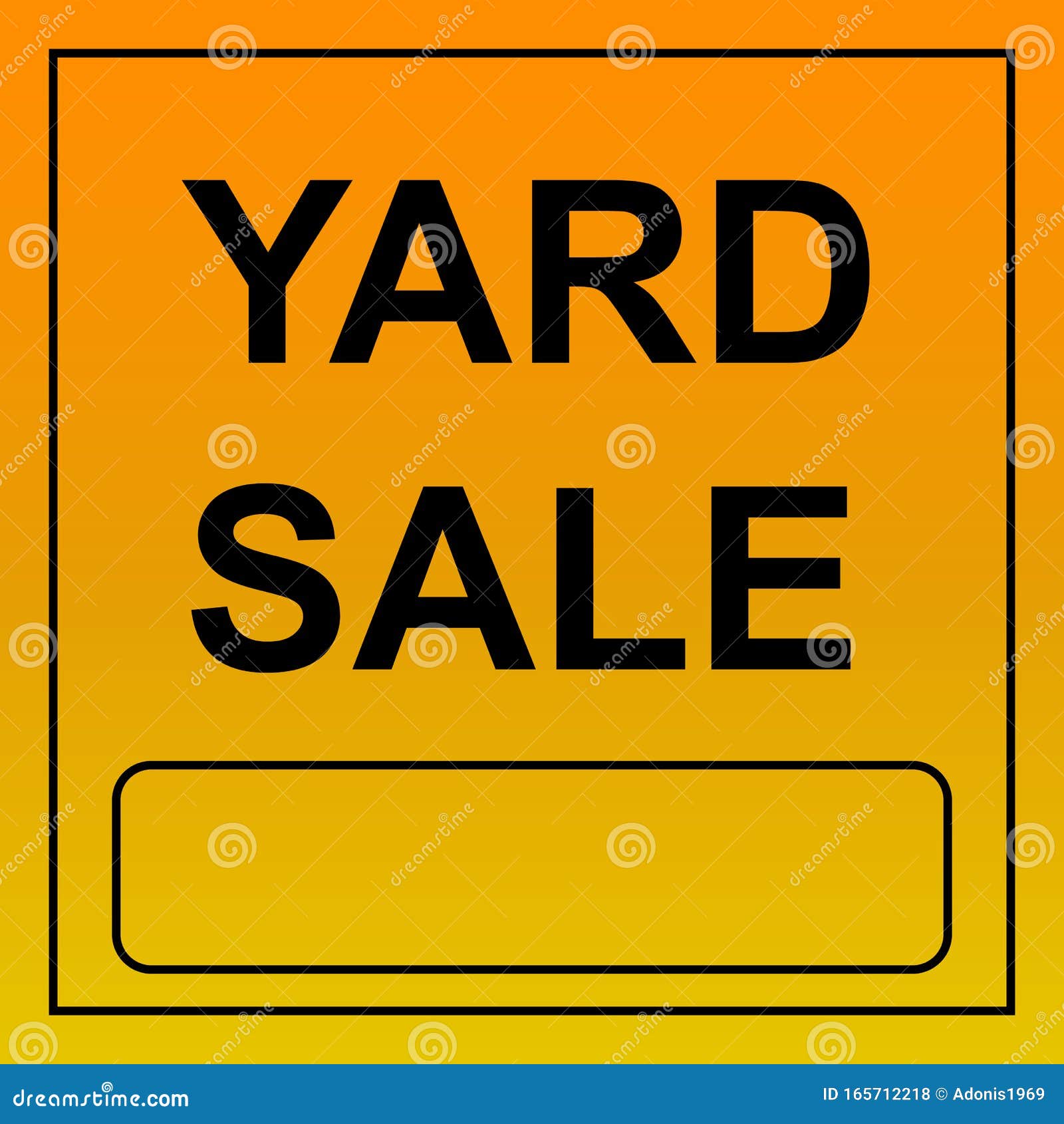 Yard sale stock photo. Image of note, guide, panel, client - 165712218