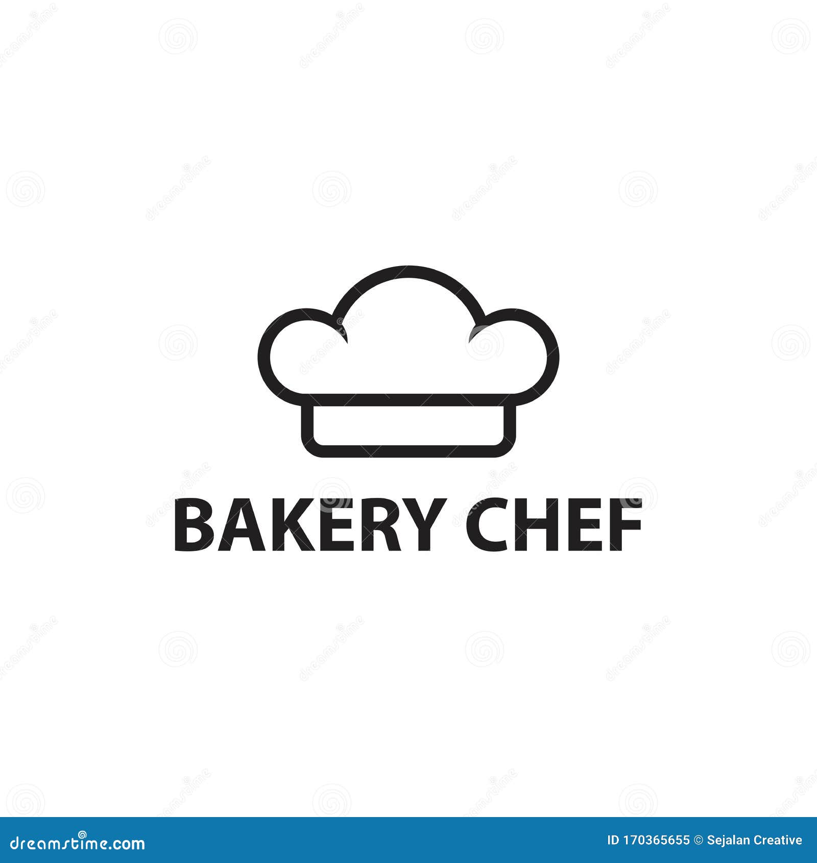 Bakery Chef Logo stock vector. Illustration of isolated 170365655