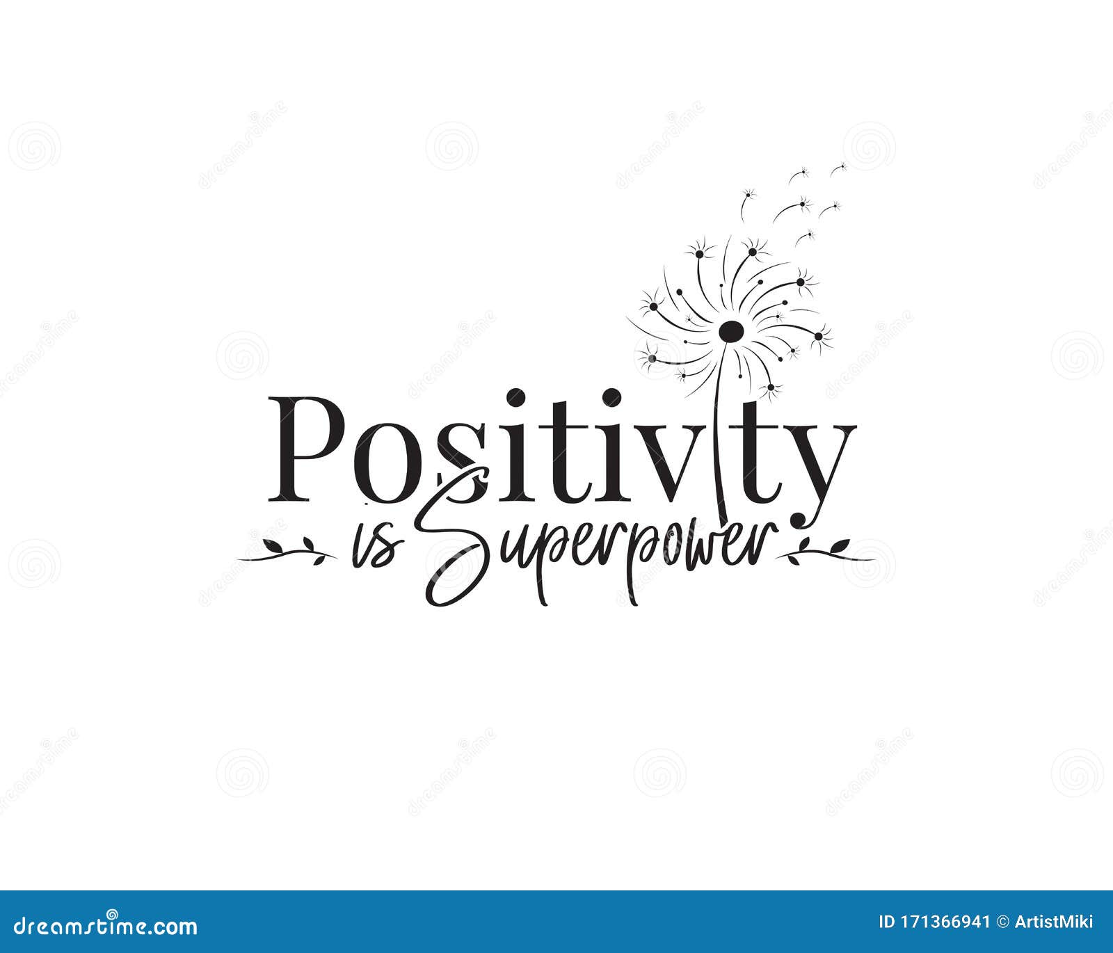 positivity is super power, . wording , lettering. motivational, inspirational positive quote, affirmation