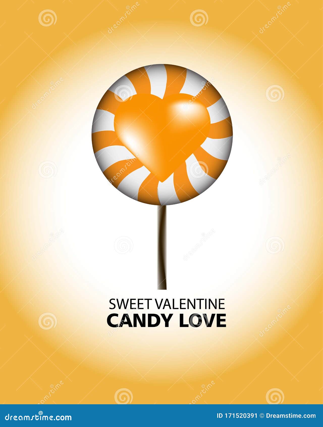 Candy Love Heart Vector Special Valentine`s Day Stock Vector Illustration of candy, alone