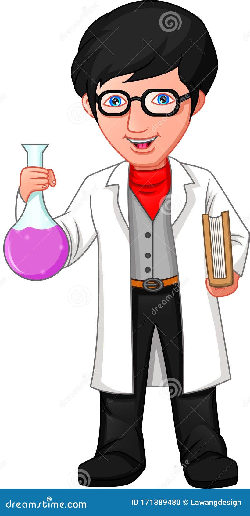 Cartoon Boy Scientist Holding Test Tube Stock Vector - Illustration of little, chemistry: 171889480 Cartoon Boy Scientist Holding Test Tube Stock Vector - Illustration of little, chemistry: 171889480