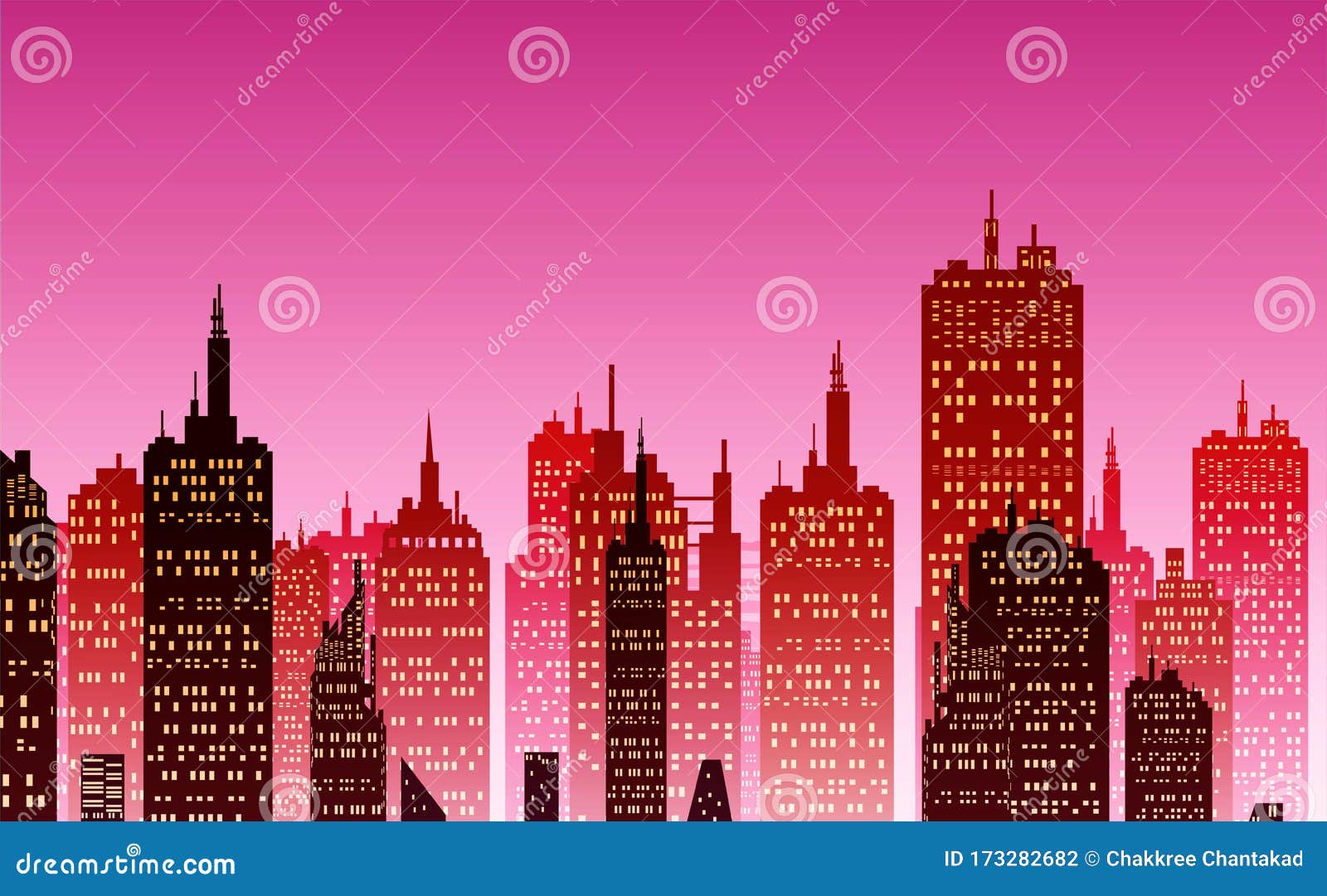 Downtown City Wallpaper in the Morning and Evening Landscape Wallpaper  Illustration Vector Style Sunlight Colorful Background Stock Vector -  Illustration of building, abstract: 173282682