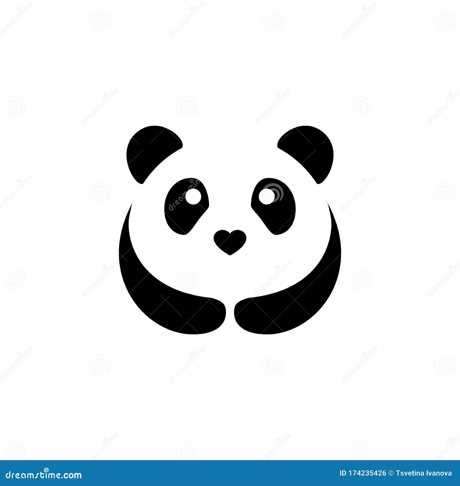 Cute Panda Black and White Vector Cartoon. Stock Vector - Illustration of beautiful, cartoon: 174235426 Cute Panda Black and White Vector Cartoon. Stock Vector - Illustration of beautiful, cartoon: 174235426