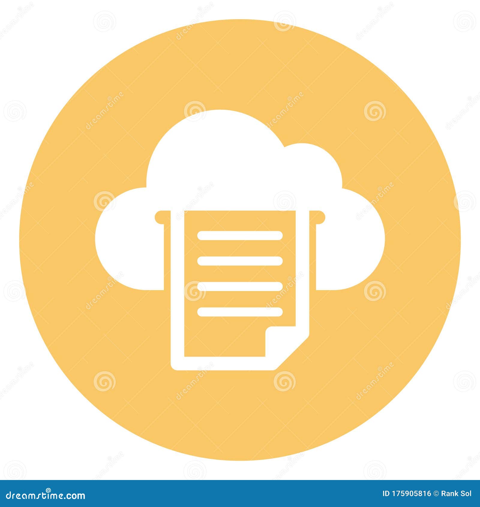 cloud-paper-cloud-print-vector-icon-which-can-easily-modify-stock