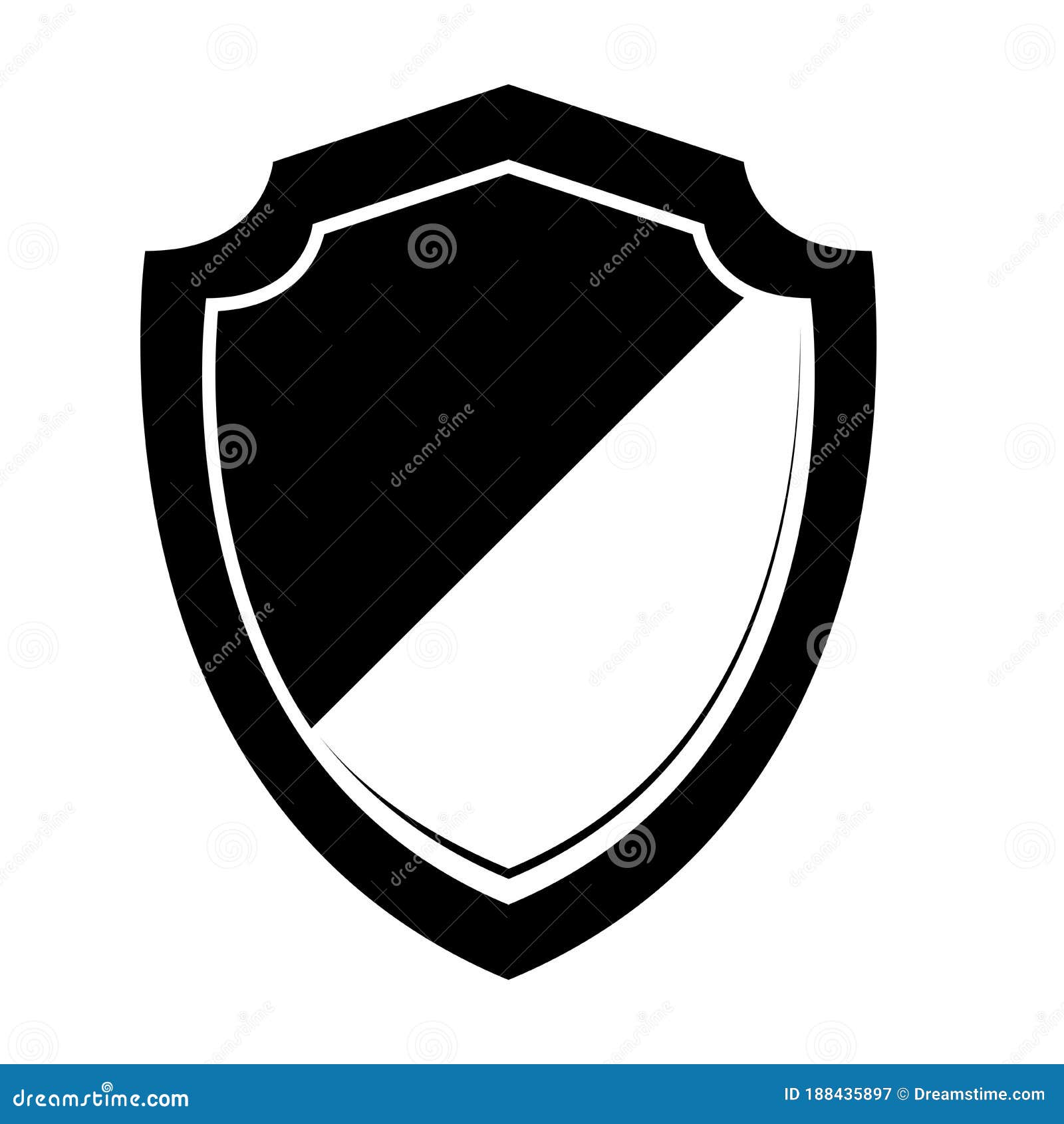 flat shield   iconic
