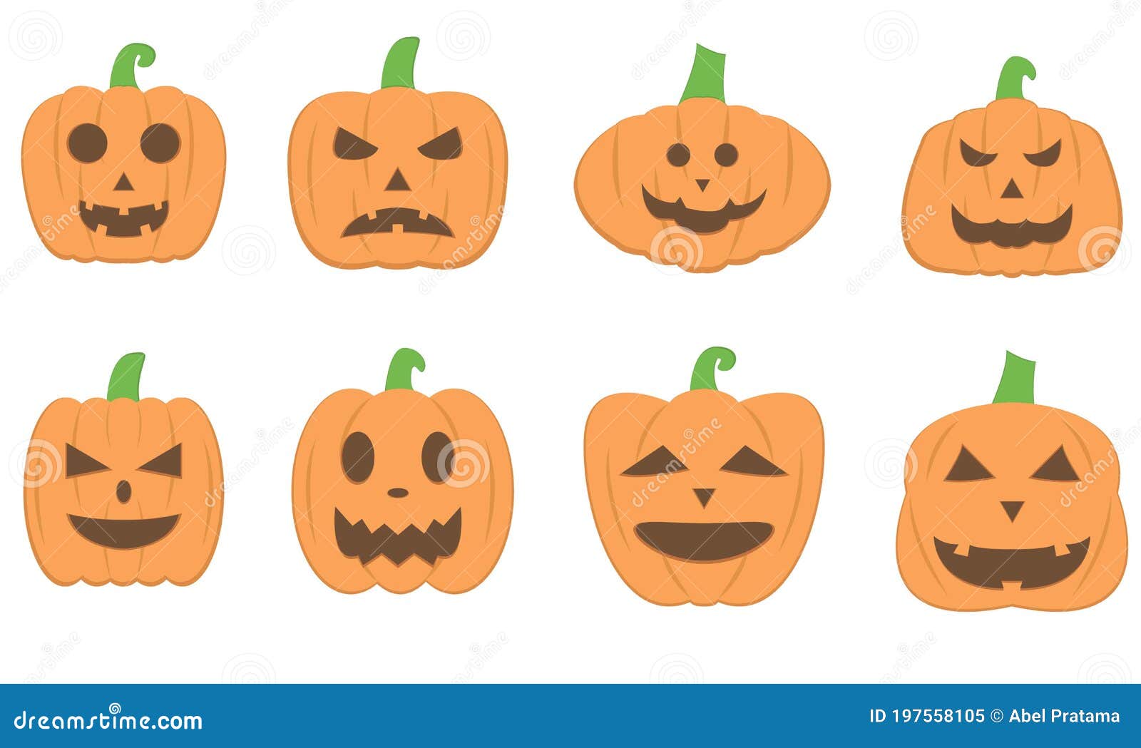 Halloween design set stock vector. Illustration of autumn 197558105