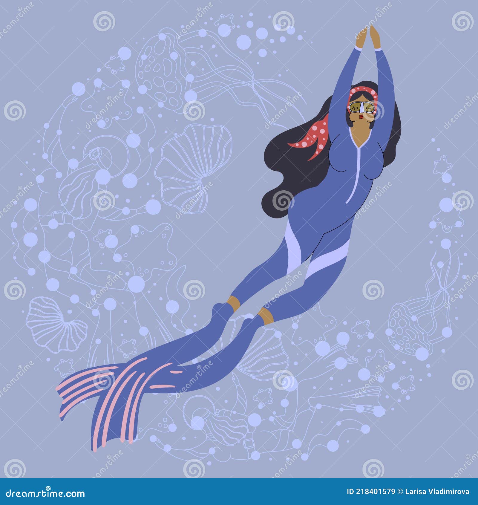 SCUBA SelfContained Underwater Breathing Apparatus Acronym Royalty