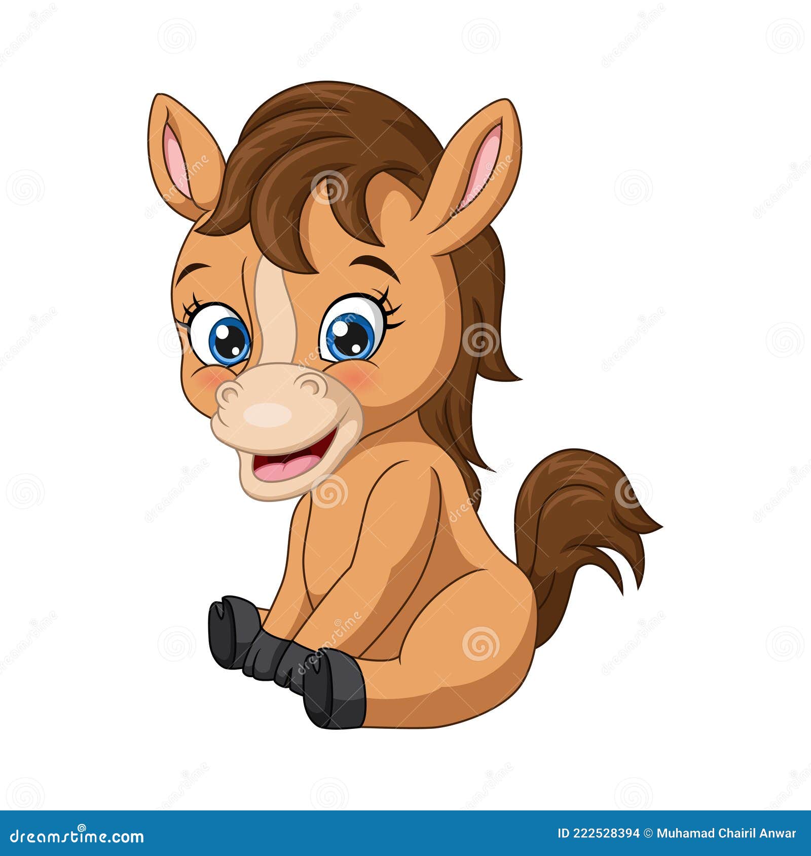 Cute Baby Horse Cartoon Sitting Stock Vector - Illustration of character, mammal: 222528394 Cute Baby Horse Cartoon Sitting Stock Vector - Illustration of character, mammal: 222528394