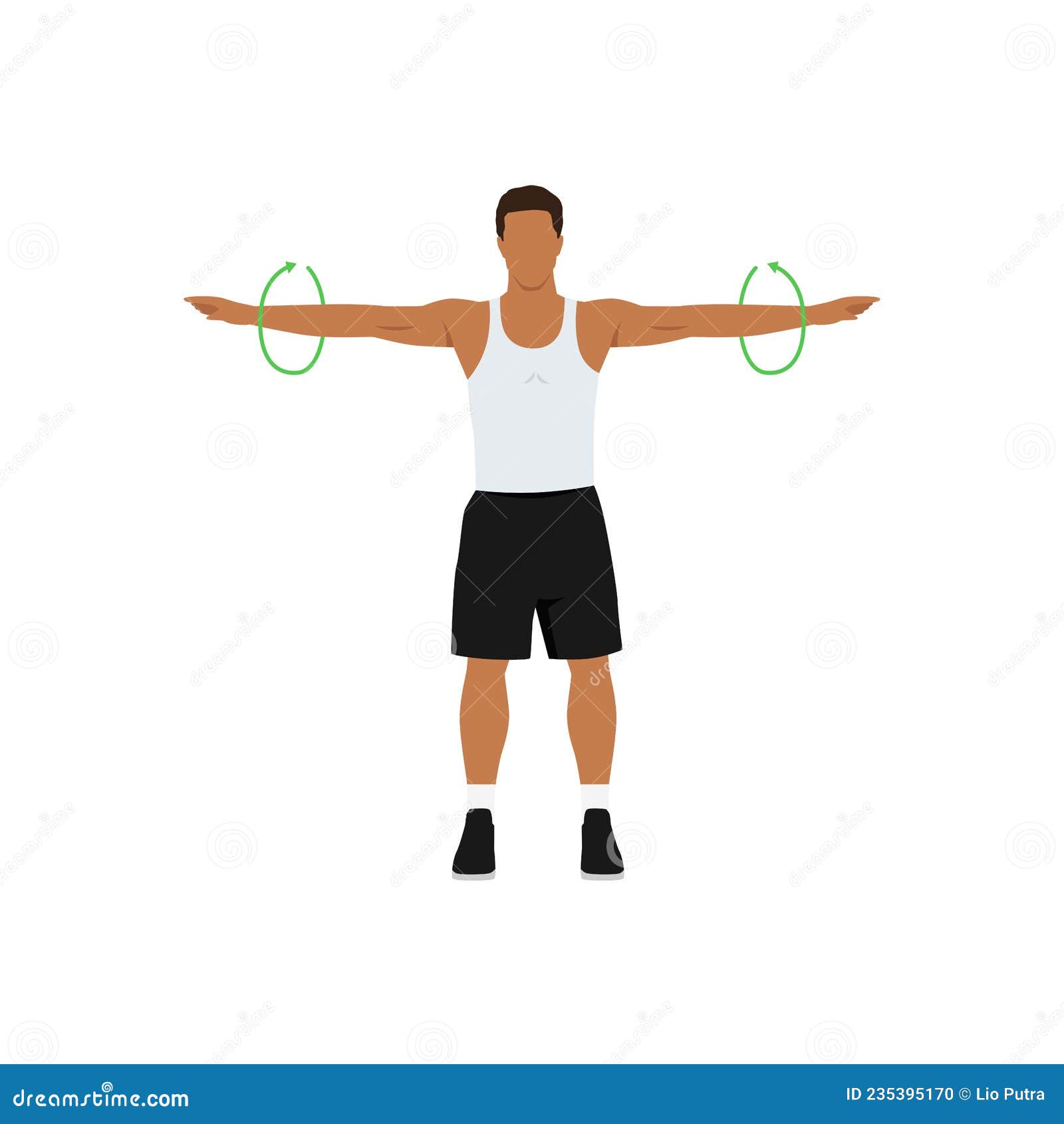 Man Doing Standing Leg Hamstring Curls Machine Vector Illustration ...