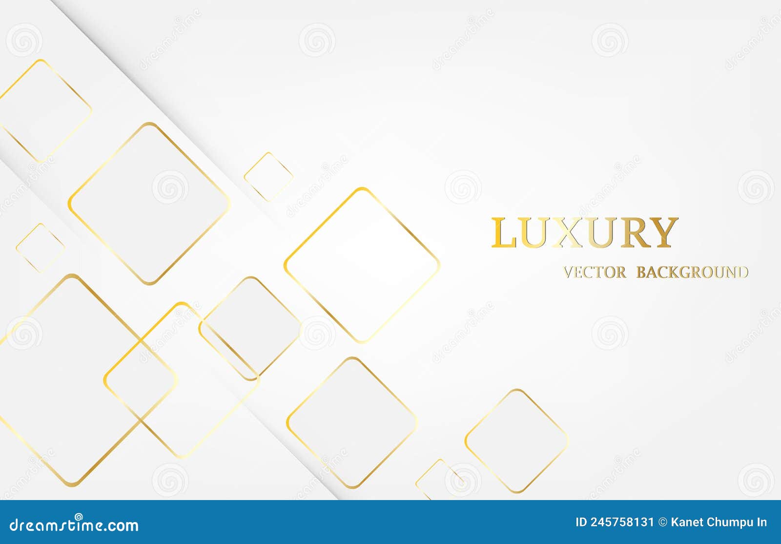 geometric sqare  golden gradient color luxury background