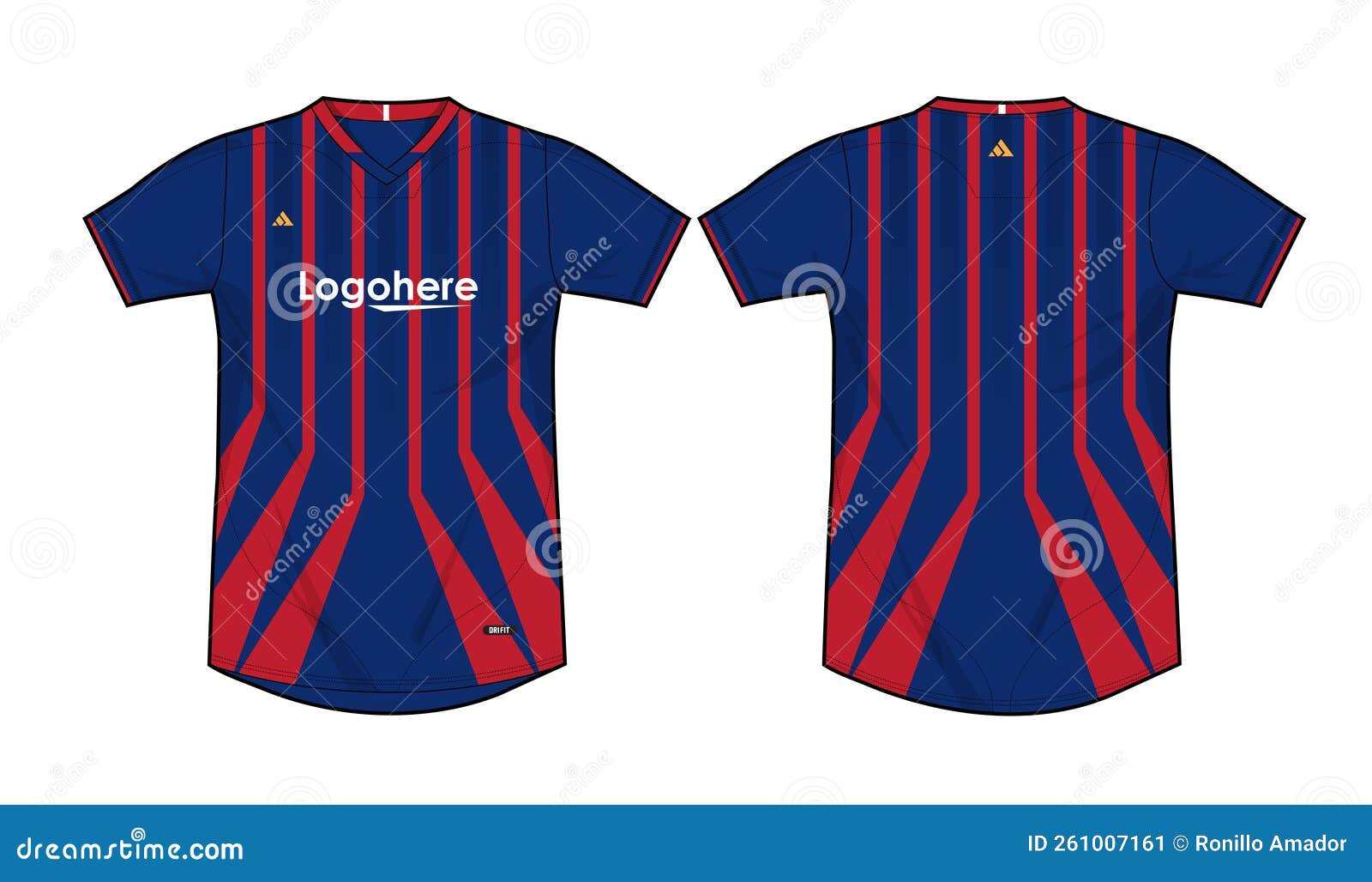 Sports Team Jersey for Football Soccer Athletic Team Uniform Apparel