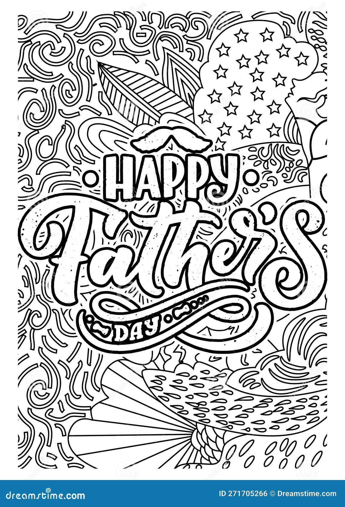 Father S Day Quote Coloring Pages for Adults, Dad Coloring Page Design ...