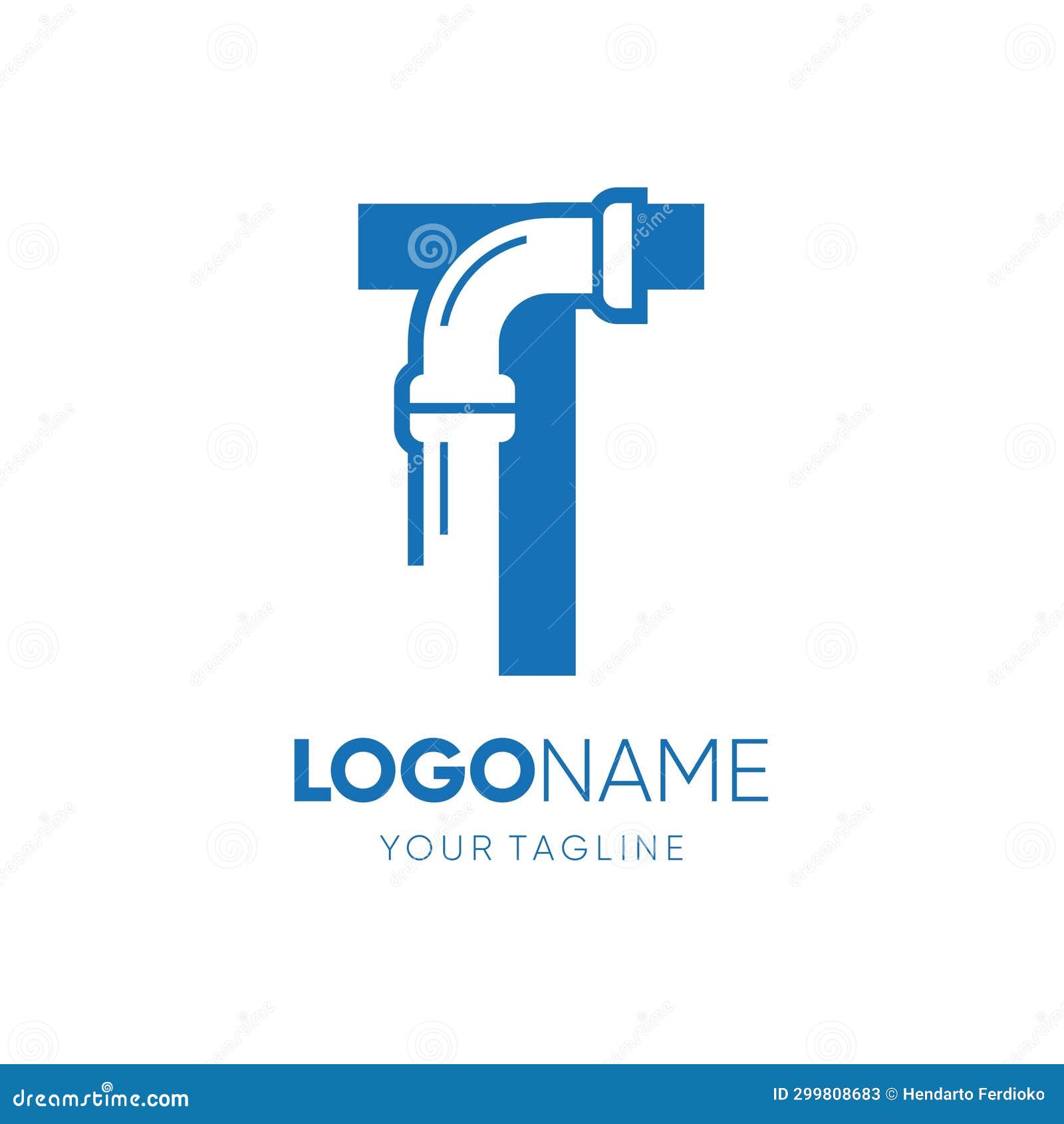 Letter Z Pipe Plumbing Industrial Logo Design Vector Icon Graphic Emblem Illustration Stock