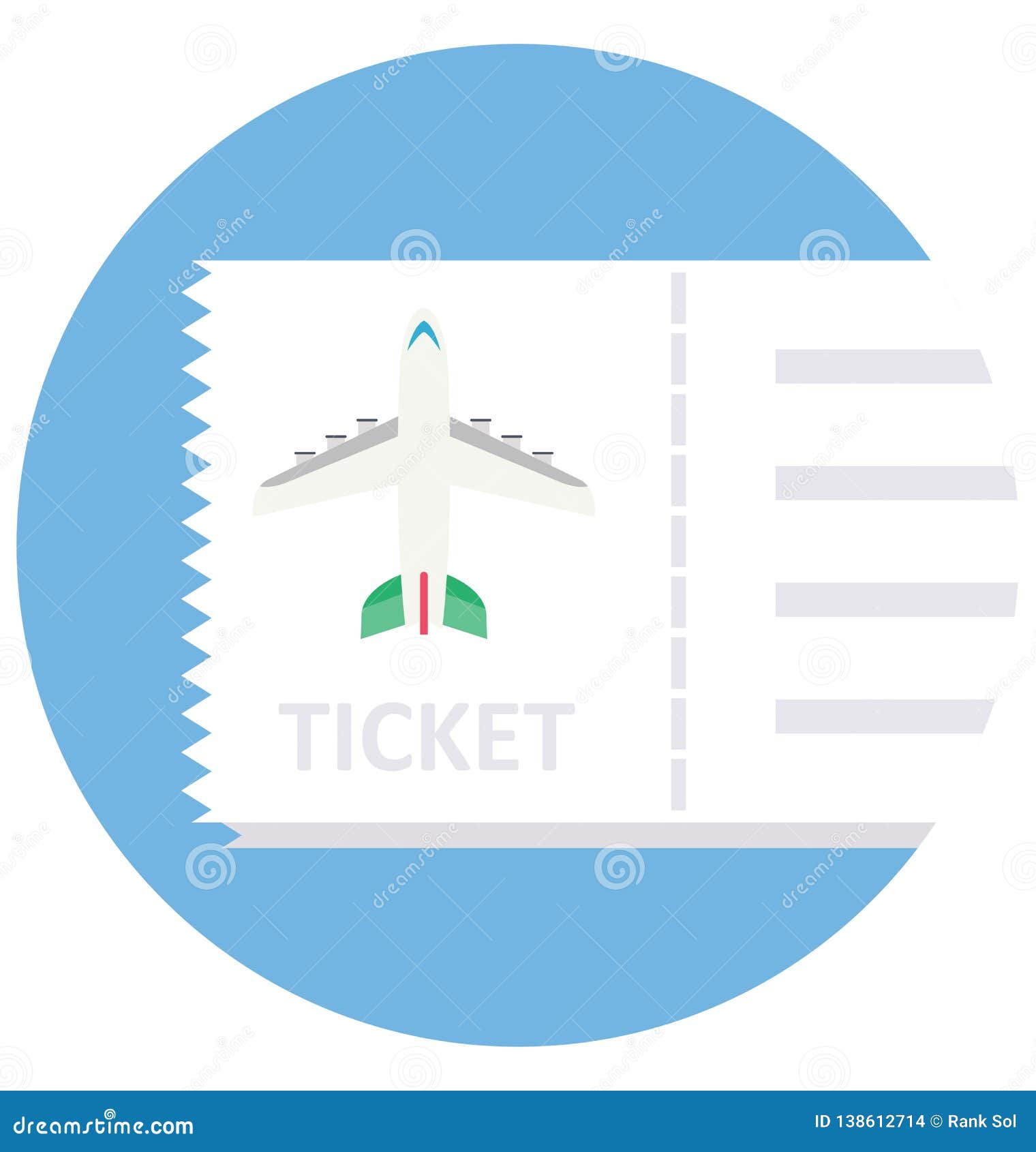 basic rgb ticket color   icon that can be easily modified or edit