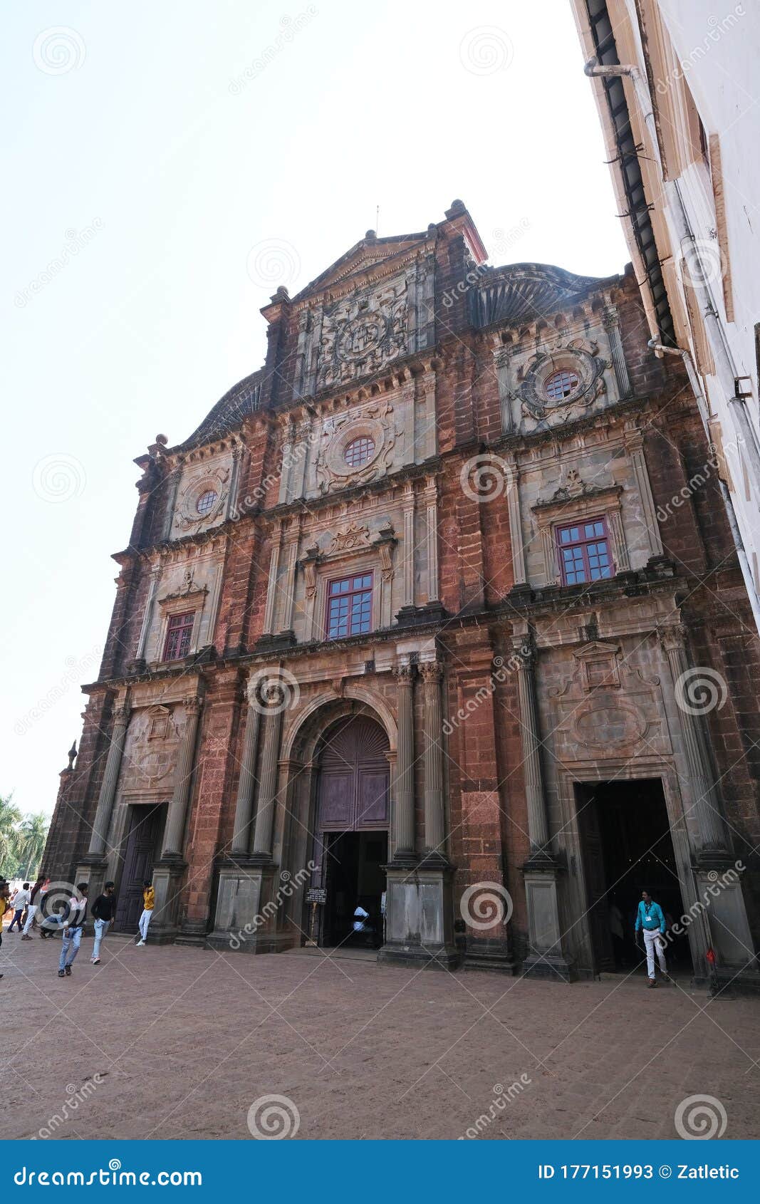 Goa Velha, Goa, India. Altar Of Our Lady Of Pilar Church. Fr. Agnel S