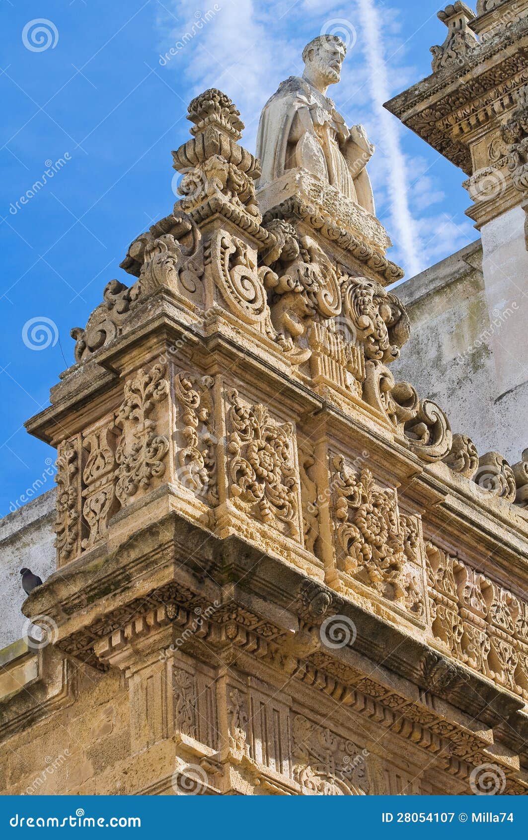 Basilica Cathedral of St. Agata. Gallipoli. Puglia. Italy Stock Image ...