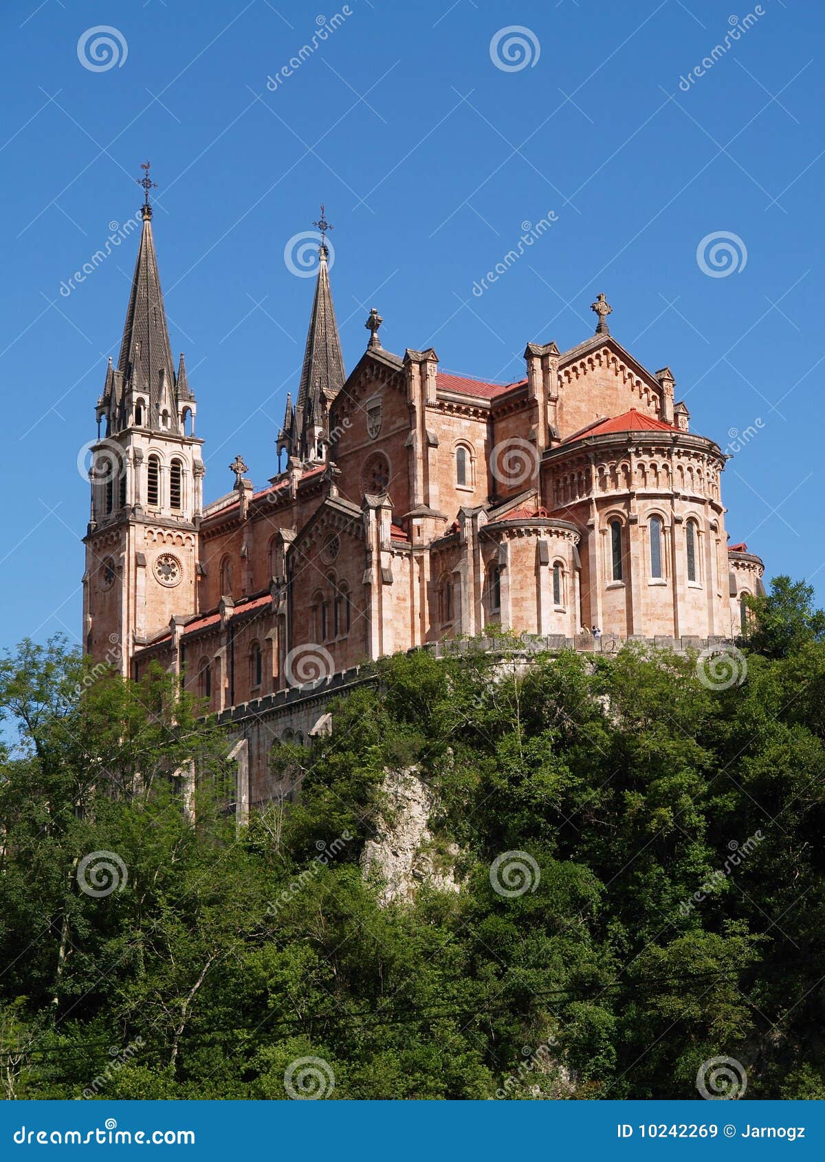 basilica de covadonga, spain