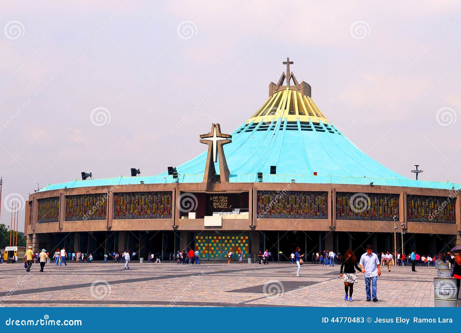 Basilica De Guadalupe, Mexico City. II Editorial Image | CartoonDealer