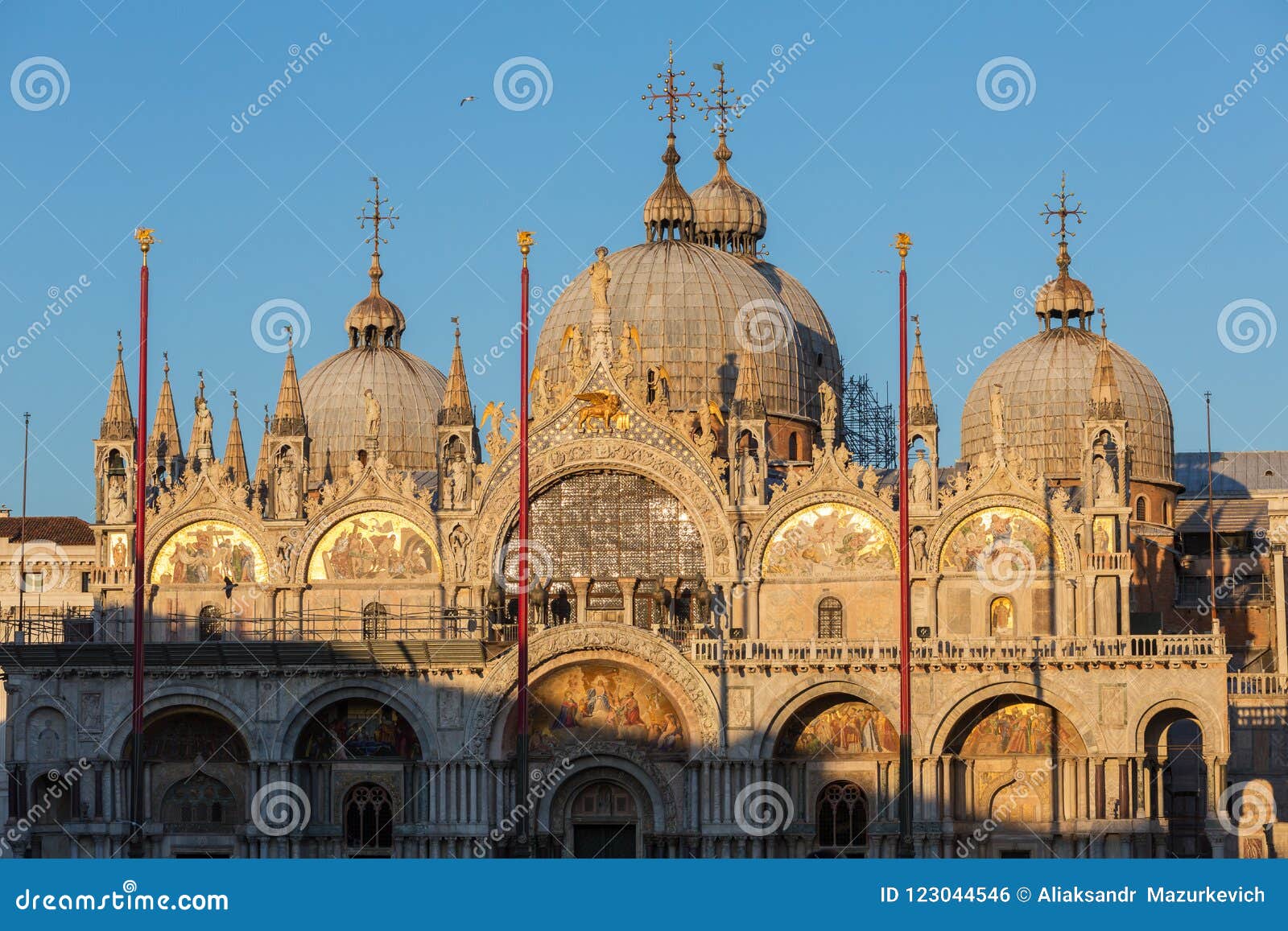 Basilica Di Marco San Venice Arkivfoto - Bild av fasad, arkitektur ...