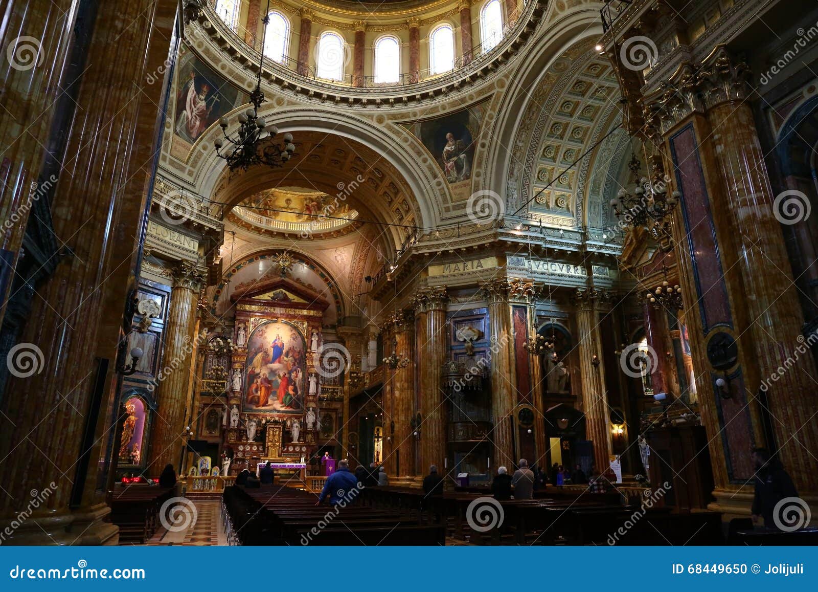 Basilica Di Maria Ausiliatrice Torino Basilica Di Maria Ausiliatrice, Torino, Italia Immagine Editoriale