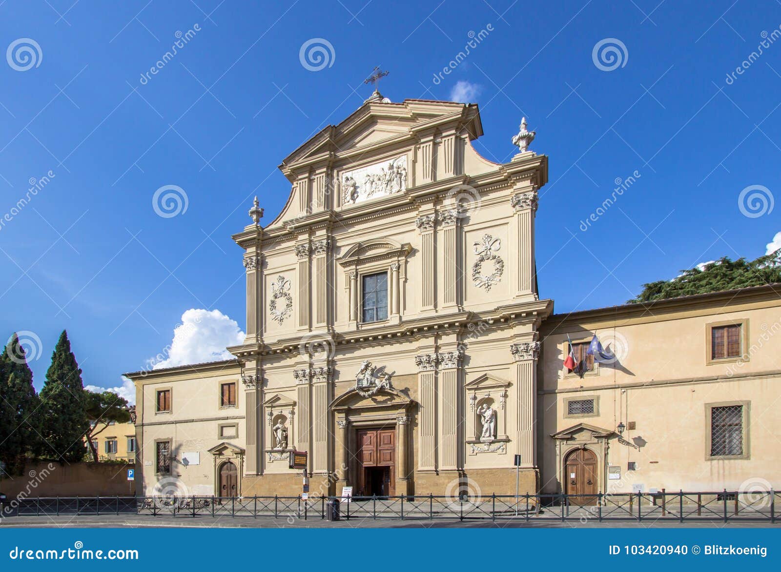 basilica di san marco, florence, tuscany. italy