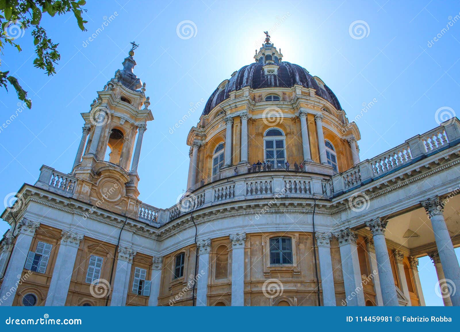 Basilica Di Superga, A Baroque Church On Turin Torino Hills, Italy, Europe Stock Image - Image of landmark, basilica: 114459981