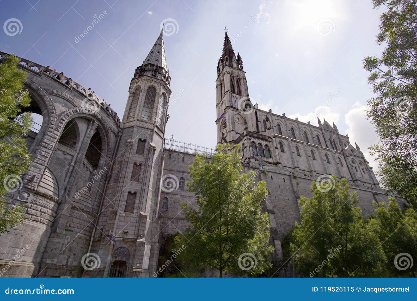 Basilica of Our Lady of Immaculate Conception Stock Image - Image of ...