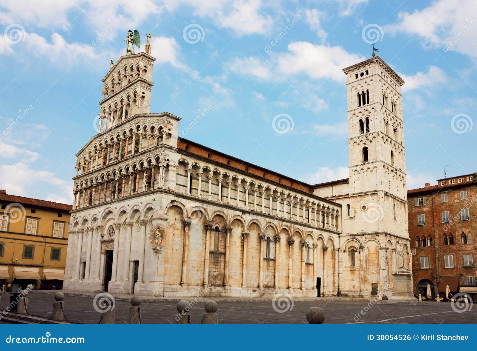 basilica san michele in foro in lucca, italy