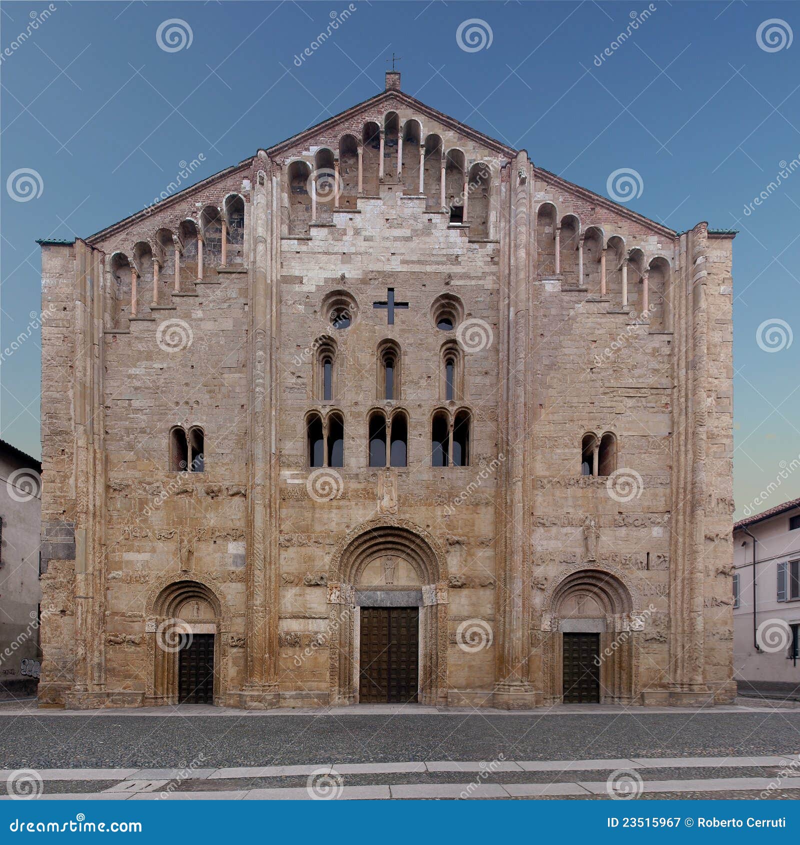 the basilica of san michele maggiore in pavia