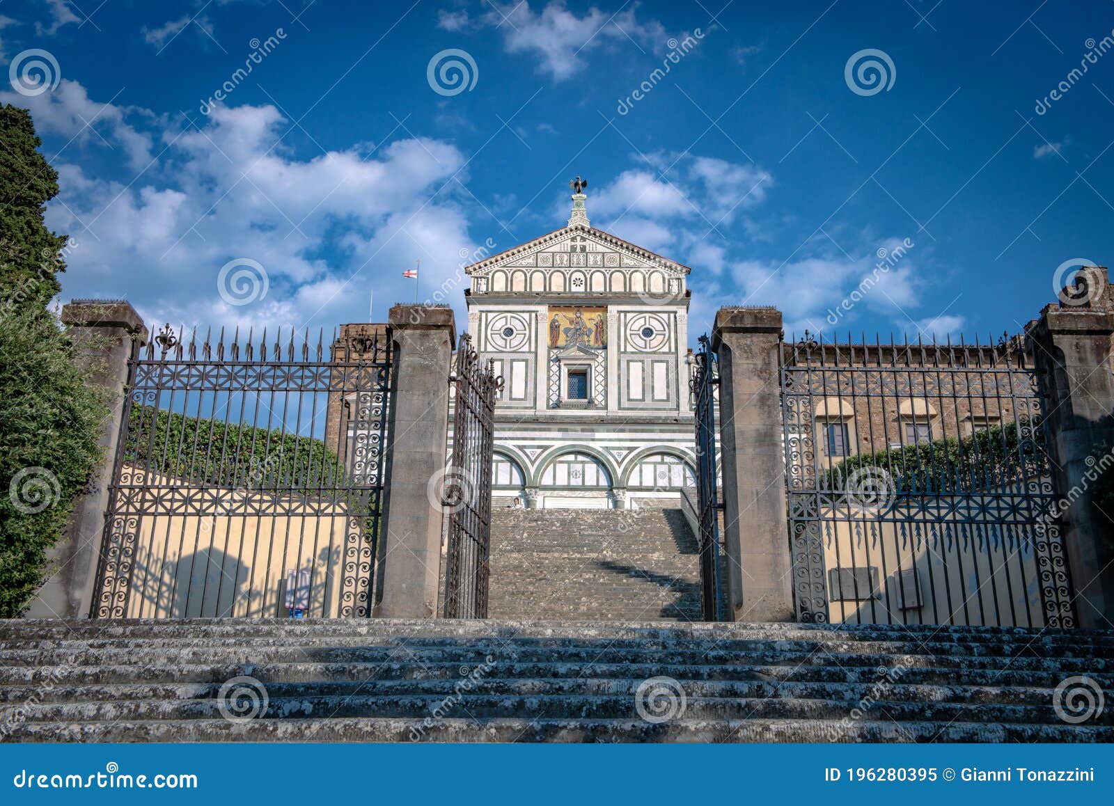 the basilica of san miniato al monte in florence