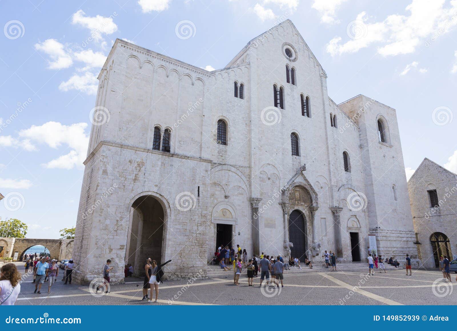 basilica san nicola from brai city