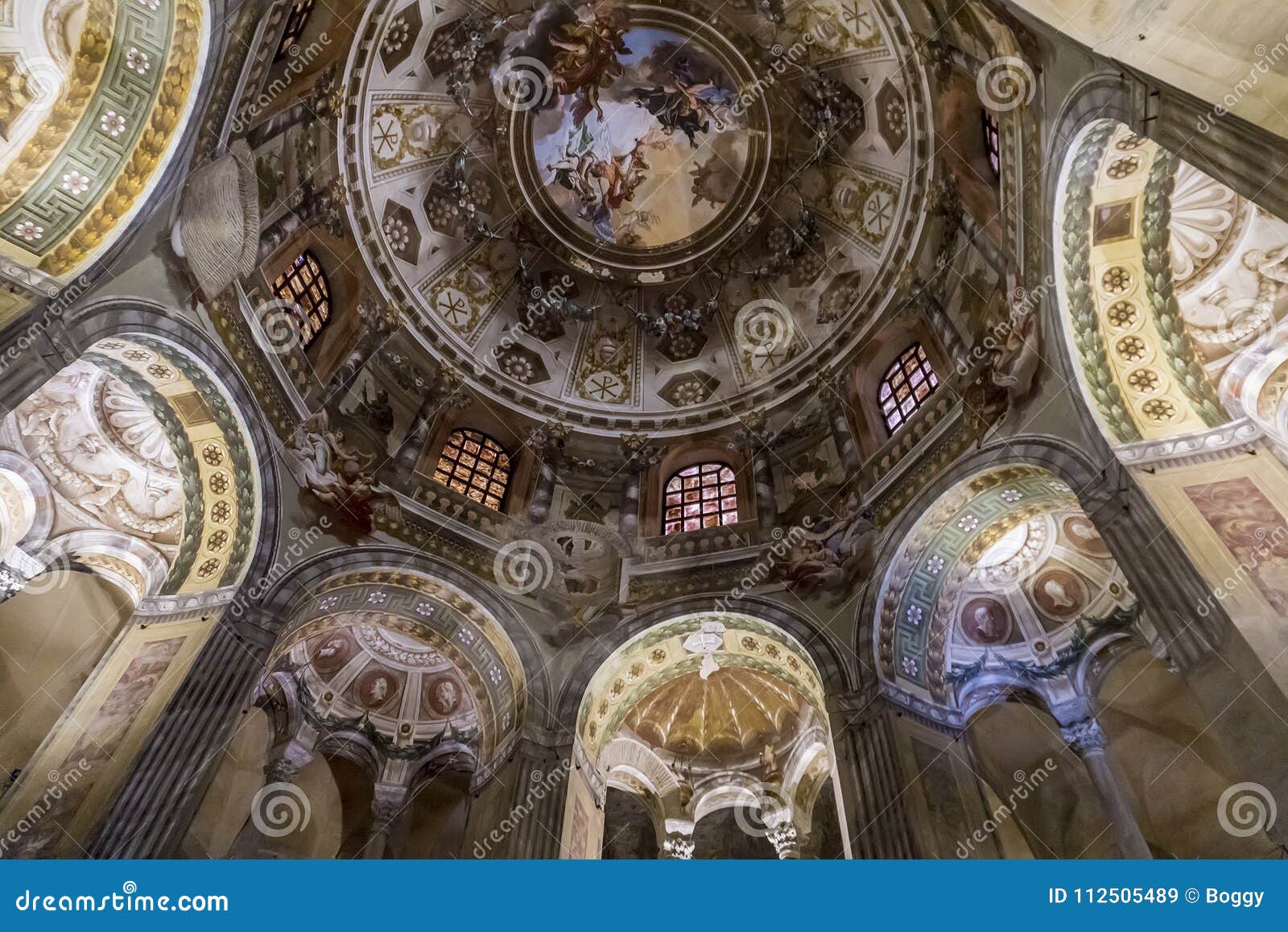 Basilica Of San Vitale In Ravenna Italy Editorial Stock