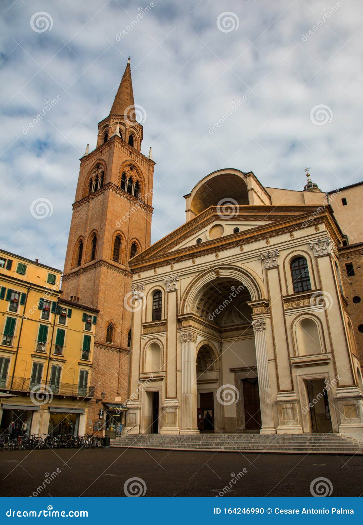 Basilica of Sant Andrea in Mantua, Italy Editorial Image - Image of ...