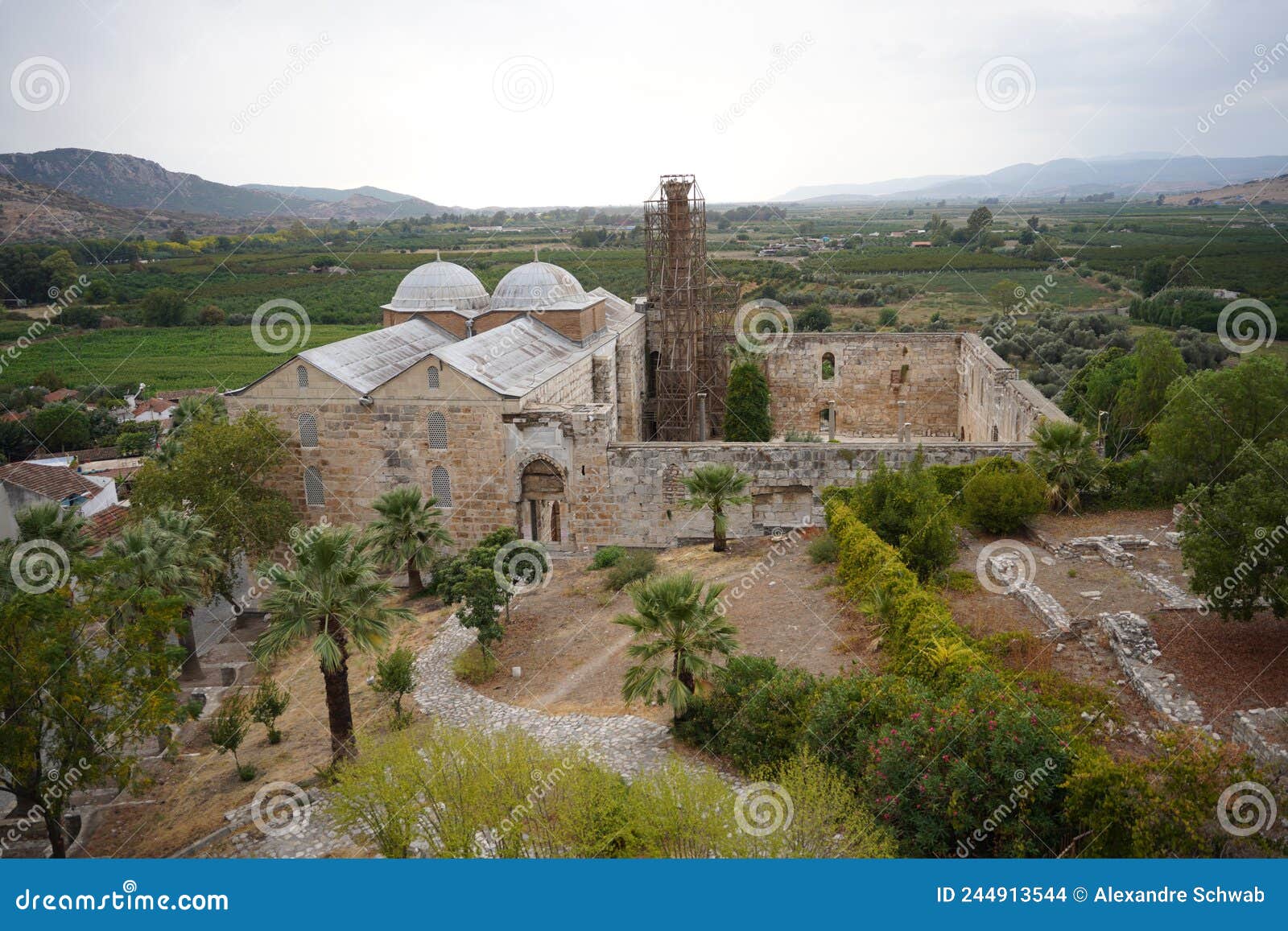 basilica of st. john in selcuk, turkey