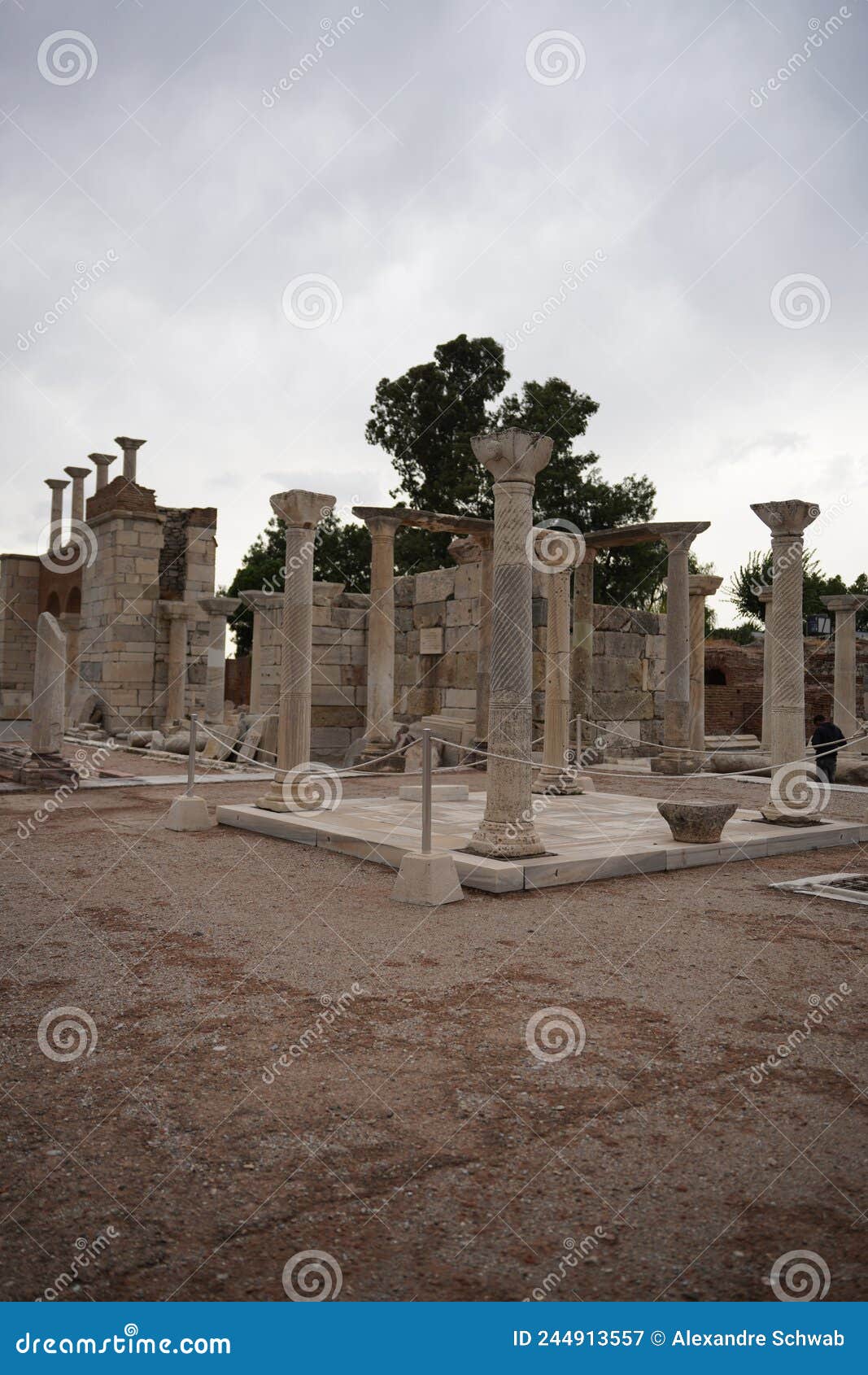basilica of st. john in selcuk, turkey