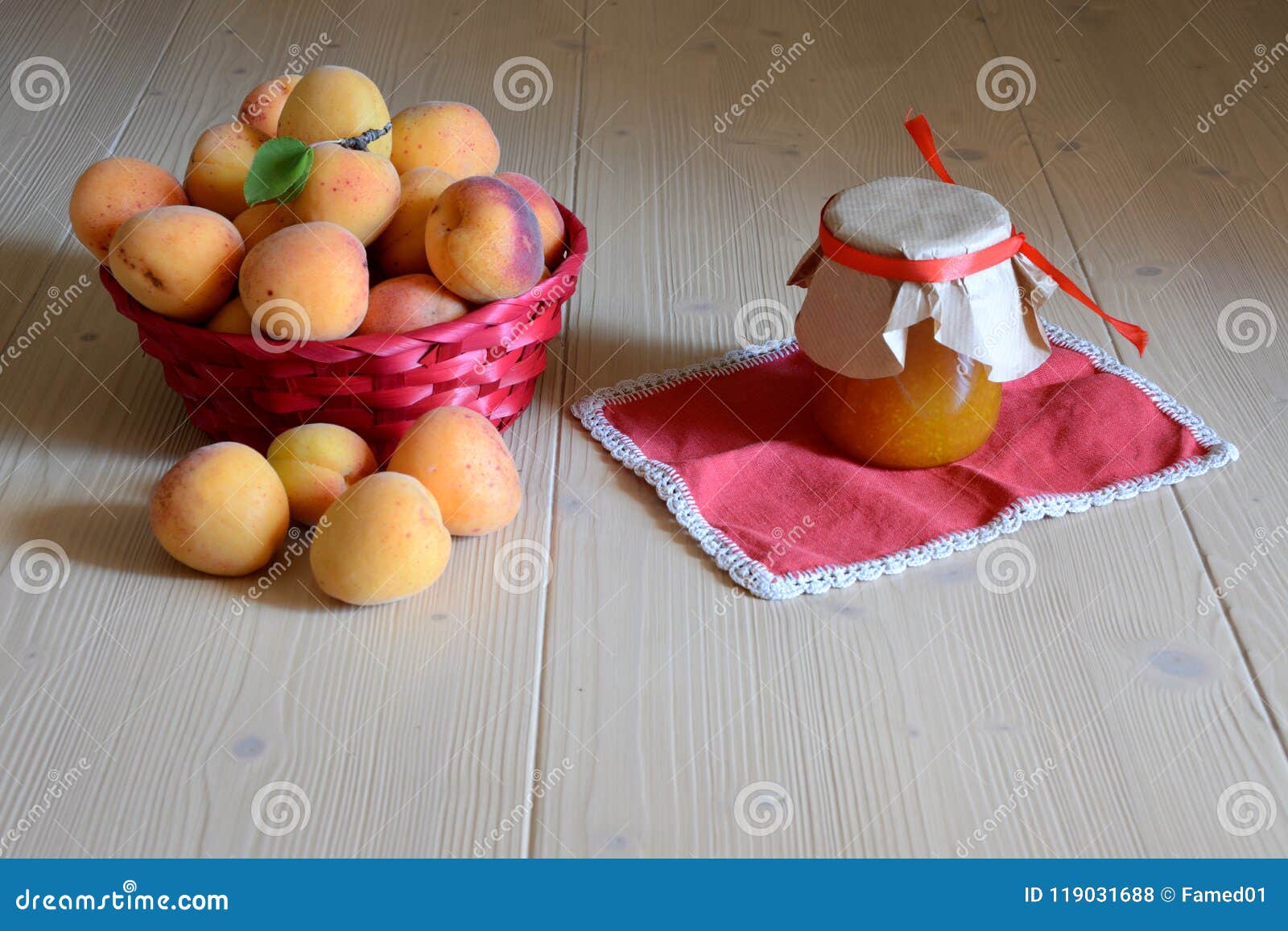 Download Fresh Of Yellow Apricots And Jam Stock Photo Image Of Background Breakfast 119031688 Yellowimages Mockups