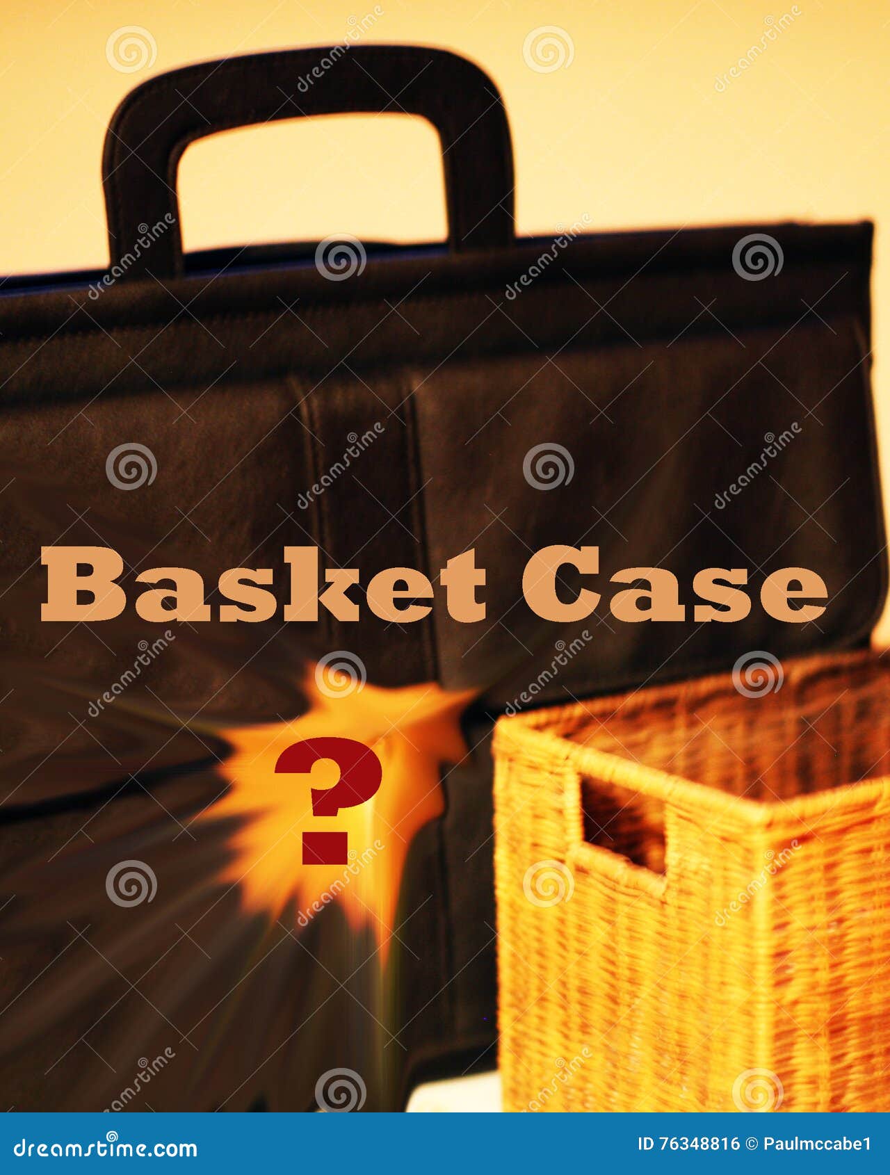 Basket Case stock photo. Image of stress, doctor, psychiatrist 76348816