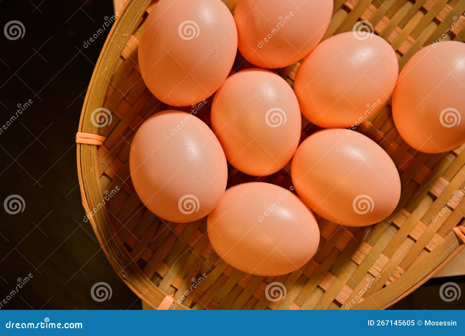 Basket Egg basket stock image. Image of rustic, dating 267145605