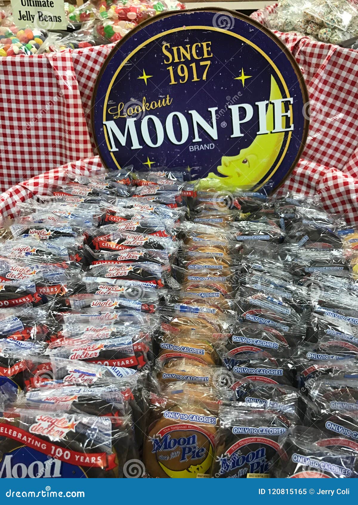 Basket of Moon Pies for Sale at a General Store Editorial Image Image of basket, flavors