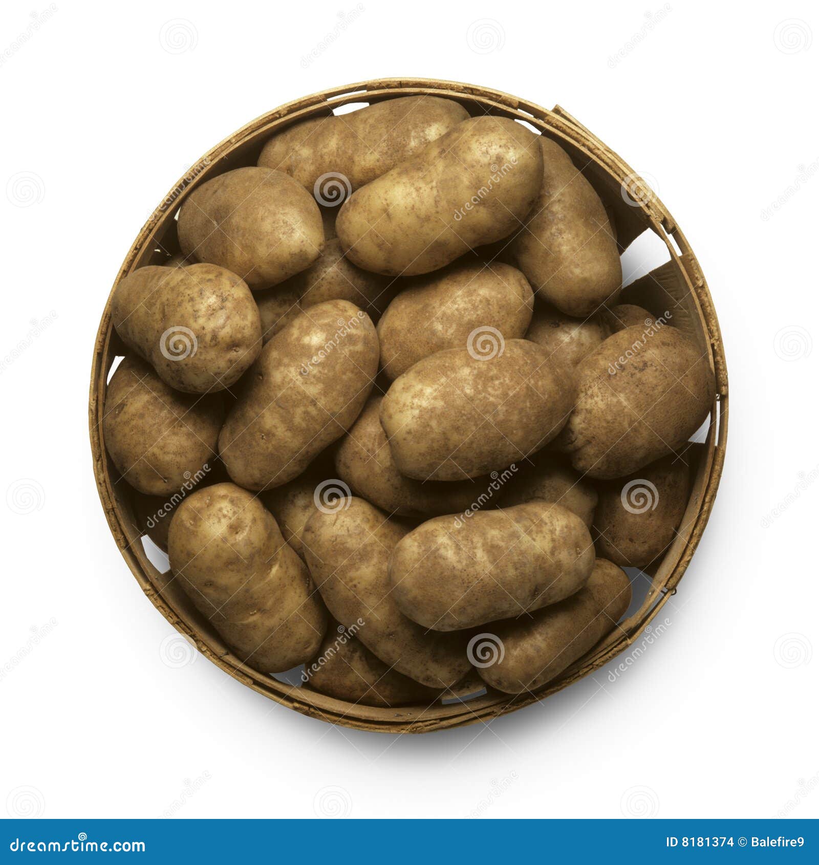 Basket of potatoes stock photo. Image of crop, potato 8181374
