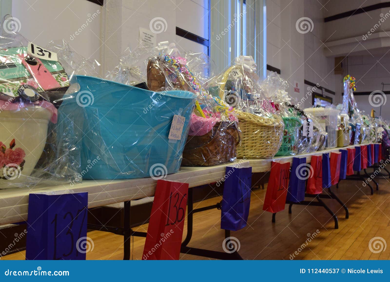basket raffle line up editorial photography image of how to set up a raffle fundraiser