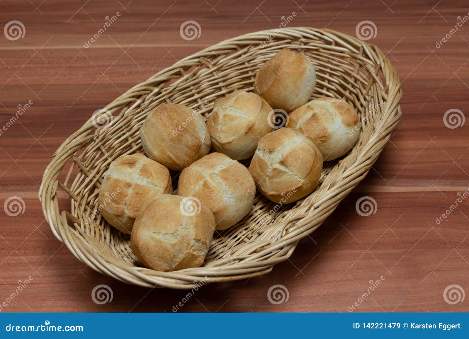 Basket of Rolls is on the Table Stock Image Image of gourmet, basket