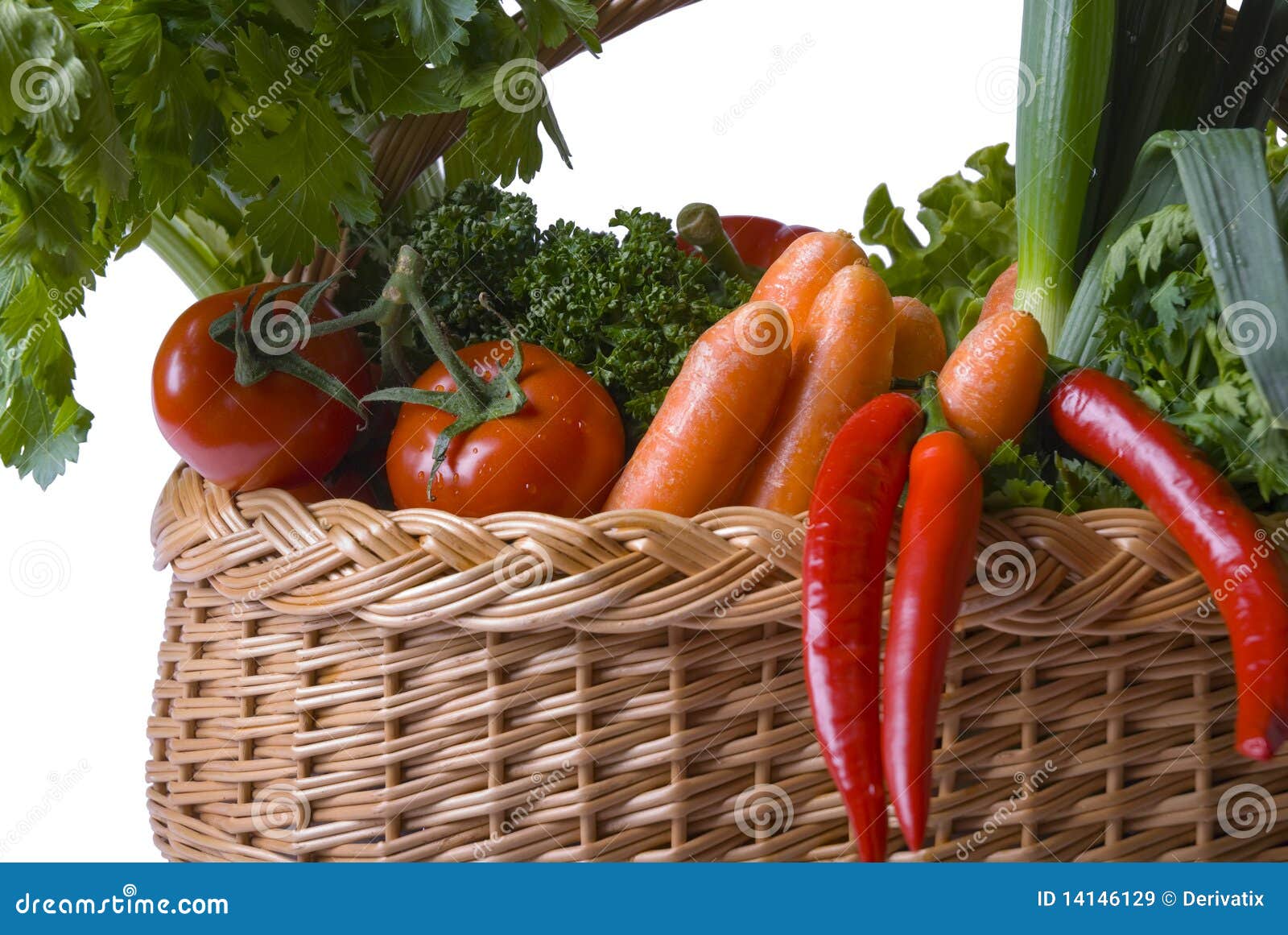 Basket of Vegetables stock image. Image of consumer, gastronomy 14146129