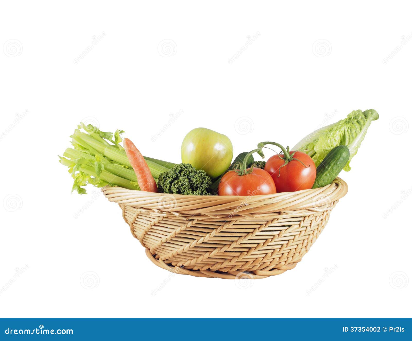 Basket with vegetables stock photo. Image of vegetables 37354002