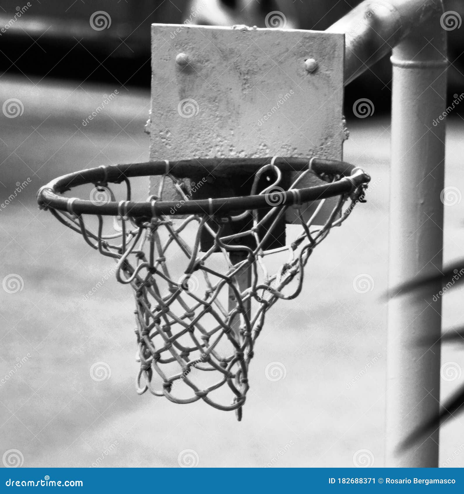 Basketbaal Hoop Player Score Game Play Stock Image - Image of game ...