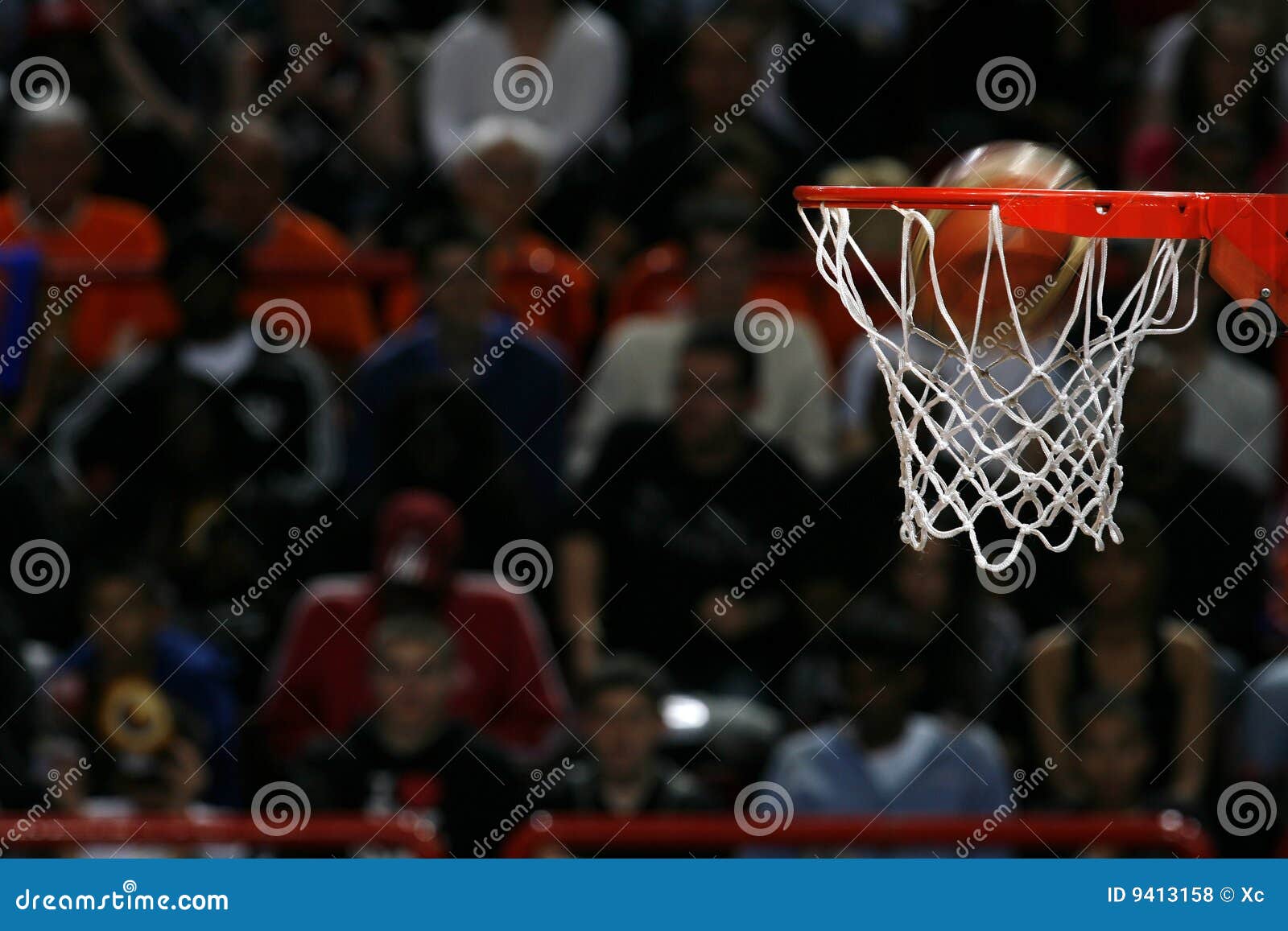 Basketball stock photo. Image of sports, cart, crowd, figure 9413158