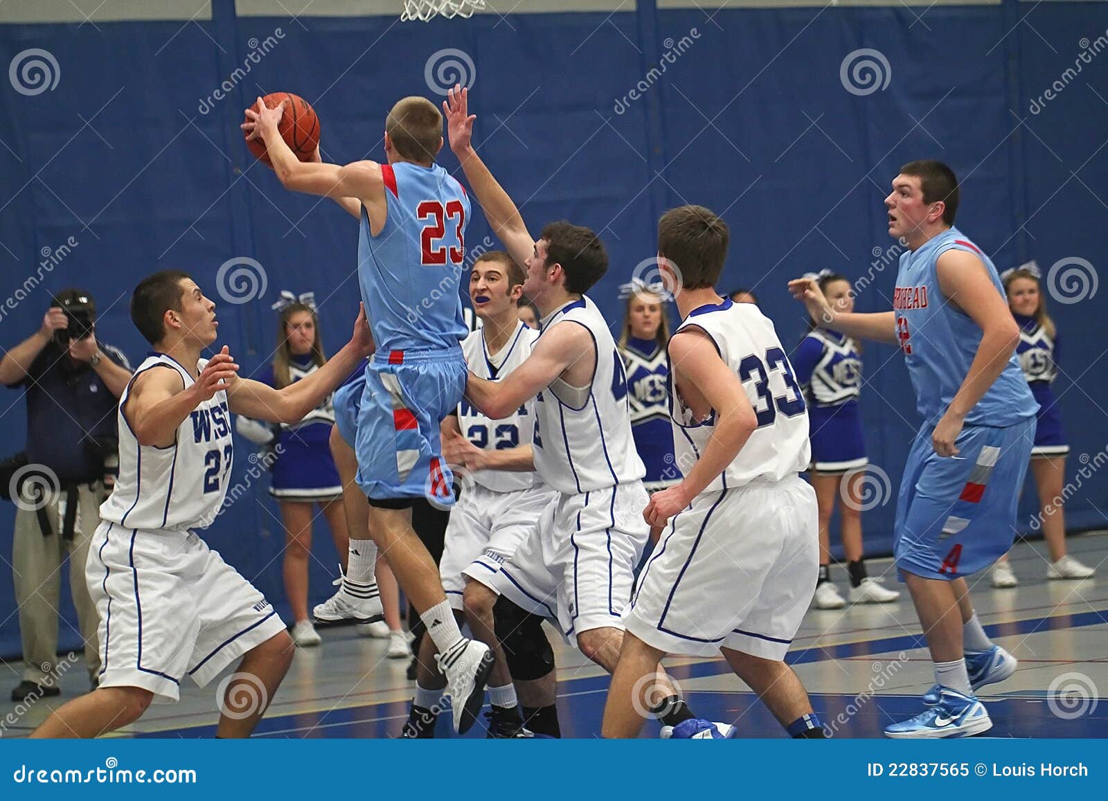 Basketball Action editorial image. Image of match, defense - 22837565
